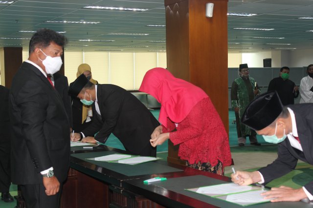 Pelantikan Pejabat Eselon IV 02-07-2020